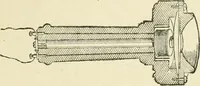 An illustration from Electricity and magnetism : an elementary text-book, theoretical and practical (1920)