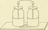 An illustration from Electricity and magnetism : an elementary text-book, theoretical and practical (1920)