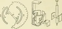 An illustration from Electricity and magnetism : an elementary text-book, theoretical and practical (1920)
