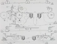 An illustration from The electric telegraph: was it invented by Professor Wheatston e? (1856)
