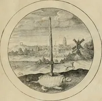Picture 6 of 42 from Elegantissimorum emblematum corpusculum Latinis Belgicisque versibus elucidatum. Versameling van uytgeleesene sinne-beelden met latynse en nederduitse verklaringen in rym (1696), leaf 14