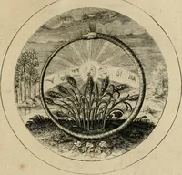 An illustration from Elegantissimorum emblematum corpusculum Latinis Belgicisque versibus elucidatum. Versameling van uytgeleesene sinne-beelden met latynse en nederduitse verklaringen in rym (1696)