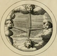 Picture 38 of 42 from Elegantissimorum emblematum corpusculum Latinis Belgicisque versibus elucidatum. Versameling van uytgeleesene sinne-beelden met latynse en nederduitse verklaringen in rym (1696), leaf 78