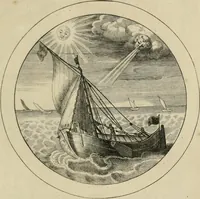 Picture 3 of 42 from Elegantissimorum emblematum corpusculum Latinis Belgicisque versibus elucidatum. Versameling van uytgeleesene sinne-beelden met latynse en nederduitse verklaringen in rym (1696), leaf 8