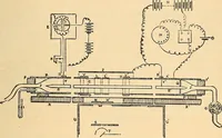 An illustration from Elektrizitäts-Durchgang in Gasen : (1906)