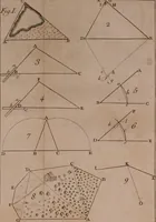 An illustration from Elemens de geometrie (1741)