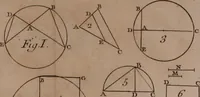 An illustration from Elemens de geometrie (1741)