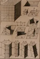 An illustration from Elemens de geometrie (1741)