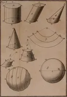 An illustration from Elemens de geometrie (1741)