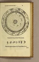 Picture 21 of 31 from Elementale cosmographicum : quo totius & astronomiæ & geographiæ rudimenta, certissimis breuissimiśque docentur apodixibus. : Recens castigatum & emendatum, figurísque &. annotationibus opportuniss. illustratum. Adiunximus huic libro Cosmographiæ introductio : cum quibusdam geometriæ ac astronomiæ principiis ad eam rem necessariis (1551), leaf 105