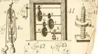 An illustration from Elementa recentioris philosophiae : ex melioris notae recentioribus philosophis, excerptum, congestum, adornatum (1774)