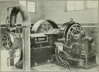 An illustration from An elementary book on electricity and magnetism and their applications (1919)
