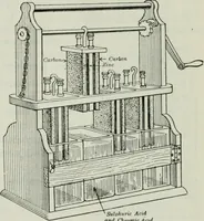 An illustration from An elementary book on electricity and magnetism and their applications (1919)