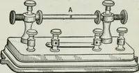 An illustration from An elementary book on electricity and magnetism and their applications (1919)