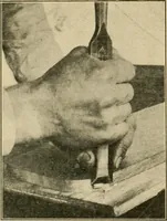 An illustration from Elementary cabinetwork for manual training classes (1909)
