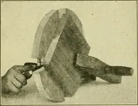 An illustration from Elementary cabinetwork for manual training classes (1909)
