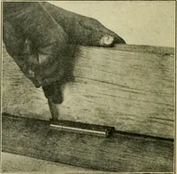 An illustration from Elementary cabinetwork for manual training classes (1909)