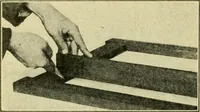 An illustration from Elementary cabinetwork for manual training classes (1909)