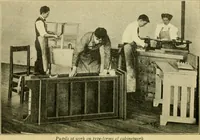 An illustration from Elementary cabinetwork for manual training classes (1909)