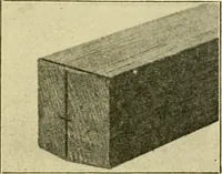 An illustration from Elementary cabinetwork for manual training classes (1909)