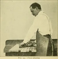 An illustration from Elementary cabinetwork for manual training classes (1909)