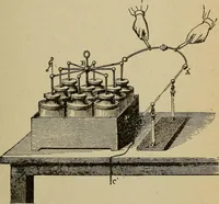An illustration from Elementary lessons in electricity and magnetism (1906)