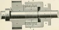 An illustration from Elementary lessons in steam machinery and the marine steam engine, with a short description of the construction of a battleship (1893)