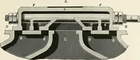An illustration from Elementary lessons in steam machinery and the marine steam engine, with a short description of the construction of a battleship (1893)