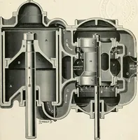 An illustration from Elementary lessons in steam machinery and the marine steam engine, with a short description of the construction of a battleship (1893)