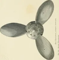 An illustration from Elementary lessons in steam machinery and the marine steam engine, with a short description of the construction of a battleship (1893)