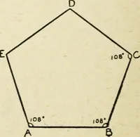 An illustration from Elementary plane geometry : inductive and deductive / by Alfred Baker (1903)