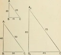 An illustration from Elementary plane geometry : inductive and deductive / by Alfred Baker (1903)