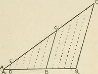 An illustration from Elementary plane geometry : inductive and deductive / by Alfred Baker (1903)
