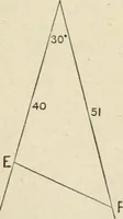An illustration from Elementary plane geometry : inductive and deductive / by Alfred Baker (1903)