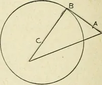 An illustration from Elementary plane geometry : inductive and deductive / by Alfred Baker (1903)