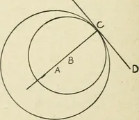 An illustration from Elementary plane geometry : inductive and deductive / by Alfred Baker (1903)