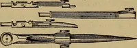 An illustration from Elementary projection drawing. Theory and practice. For preparatory and higher scientific schools, industrial and normal classes; and the self-instruction of teachers, inventors, draftsmen, and artisans. In six divisions .. (1880)