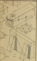 An illustration from Elementary projection drawing. Theory and practice. For preparatory and higher scientific schools, industrial and normal classes; and the self-instruction of teachers, inventors, draftsmen, and artisans. In six divisions .. (1880)