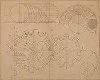 An illustration from Elementary projection drawing. Theory and practice. For preparatory and higher scientific schools, industrial and normal classes; and the self-instruction of teachers, inventors, draftsmen, and artisans. In six divisions .. (1880)