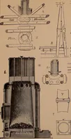 An illustration from Elementary projection drawing. Theory and practice. For preparatory and higher scientific schools, industrial and normal classes; and the self-instruction of teachers, inventors, draftsmen, and artisans. In six divisions .. (1880)