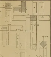 An illustration from Elementary projection drawing. Theory and practice. For preparatory and higher scientific schools, industrial and normal classes; and the self-instruction of teachers, inventors, draftsmen, and artisans. In six divisions .. (1880)