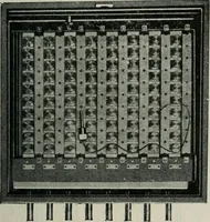 An illustration from Elementary telegraphy : a manual for students; written specially to meet the requirements of the ordinary grade of the subject as published in the syllabus of the city and guilds of London Institute (1910)