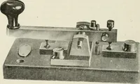 An illustration from Elementary telegraphy : a manual for students; written specially to meet the requirements of the ordinary grade of the subject as published in the syllabus of the city and guilds of London Institute (1910)