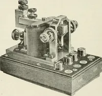 An illustration from Elementary telegraphy : a manual for students; written specially to meet the requirements of the ordinary grade of the subject as published in the syllabus of the city and guilds of London Institute (1910)