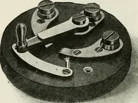 An illustration from Elementary telegraphy : a manual for students; written specially to meet the requirements of the ordinary grade of the subject as published in the syllabus of the city and guilds of London Institute (1910)