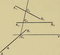 An illustration from An elementary treatise on coordinate geometry of three dimensions (1912)
