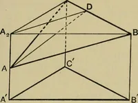 An illustration from An elementary treatise on coordinate geometry of three dimensions (1912)