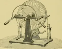 An illustration from Elementary treatise on electricity and magnetism : (1905)