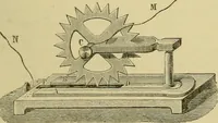 An illustration from Elementary treatise on electricity and magnetism : (1905)