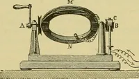 An illustration from Elementary treatise on electricity and magnetism : (1905)